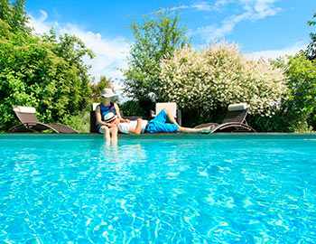 Week-end avec piscine